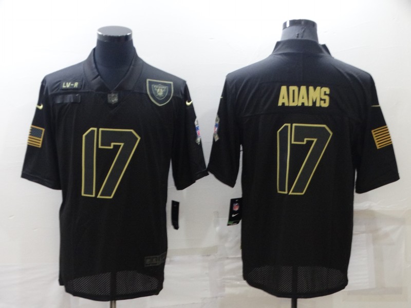 Men's Las Vegas Raiders Davante Adams #17 Black Jersey